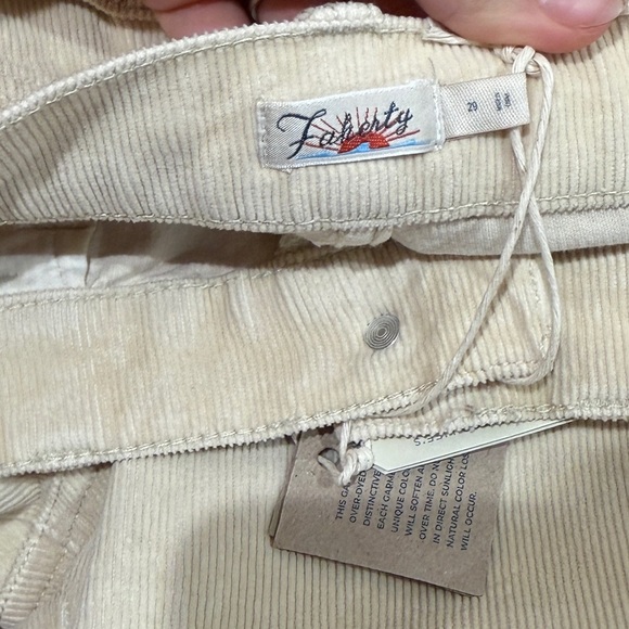New Faherty Womens Softstretch Corduroy Flare Pants Sz 29 Fall Capsule Staple - Picture 5 of 10